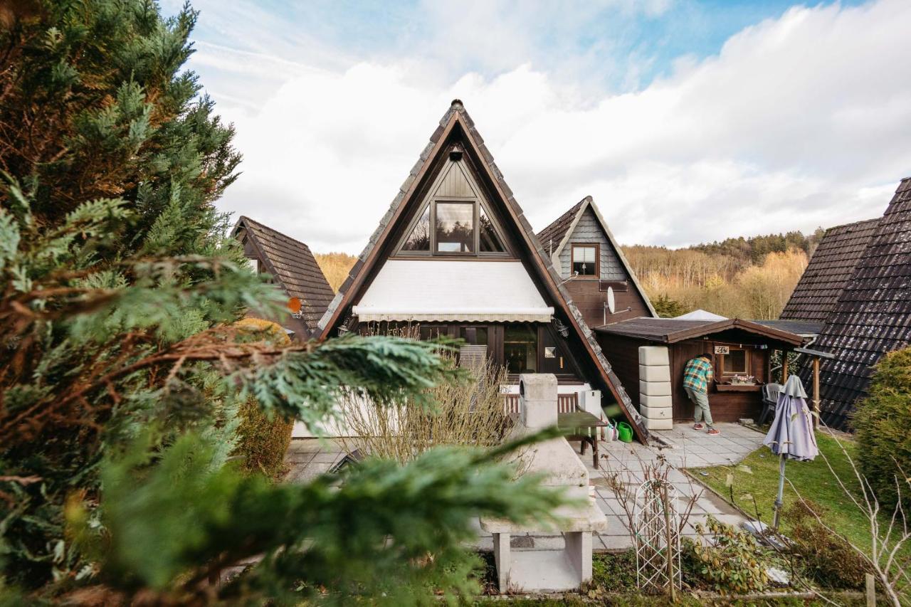 Gemuetliches Nurdachhaus Im Naturparadies Mit Sauna - Erholung Pur Bad Wunnenberg